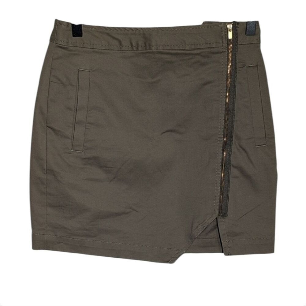 Banana Republic Olive Mini Skirt